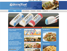 Tablet Screenshot of oceanfood.ca